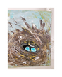 Painting Impasto birds nest workshop March 9th Monday on Zoom 6 pm