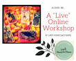 Alcohol Ink Art Zoom Workshop