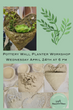 Creating Pottery Wall Pocket Planters