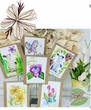 Zoom Watercolor Workshop create Spring Watercolor Florals April 11th 7pm