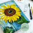 Painting Sunflowers Textured Acrylics zoom workshop Wednesday June 26th 7pm